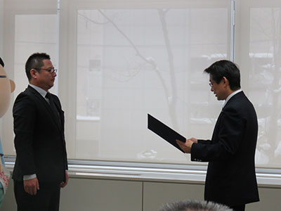 現場監督、施工技術者20名が参加し、ナイスジョイント使用上の注意点を説明して頂きました。